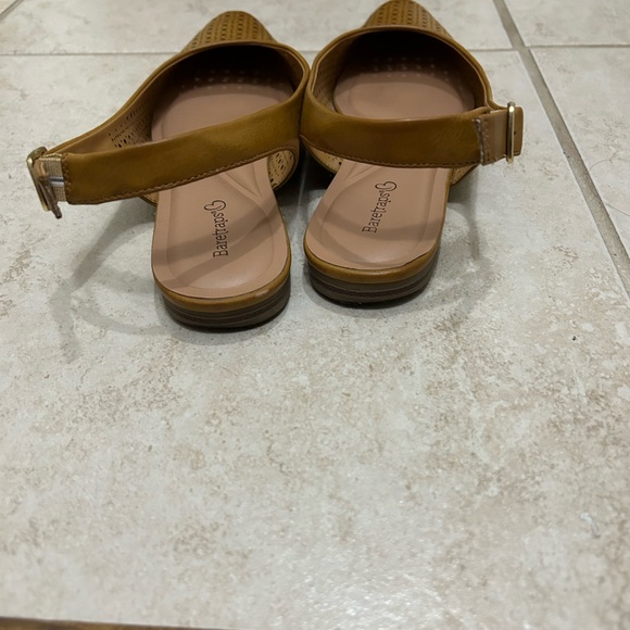 Brown Dream Pairs Women's Perforated Slingback Flats - Picture 3 of 4